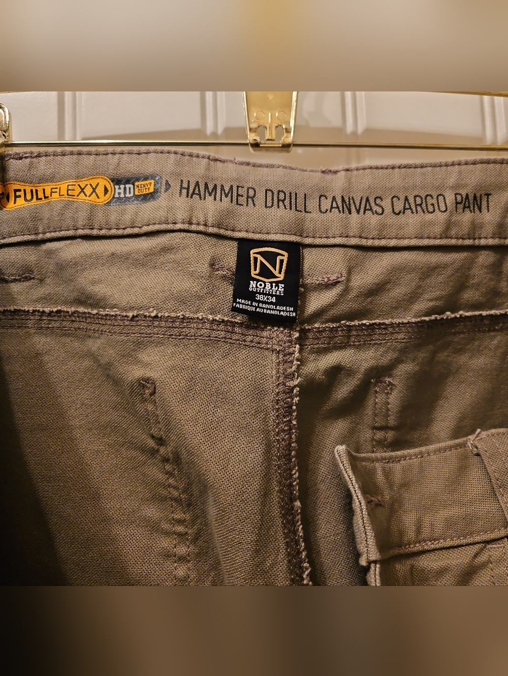 NWOT- Hammer Drill Canvas Cargo Pant - Tan